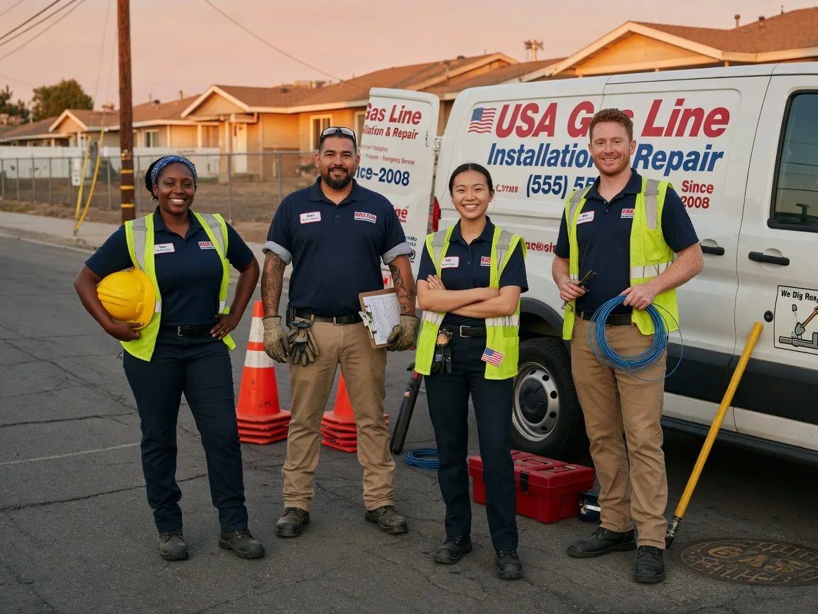 Gas Line Installation company in Valencia, CA